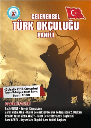 Tarsus’ta Geleneksel Türk Okçuluğu Paneli