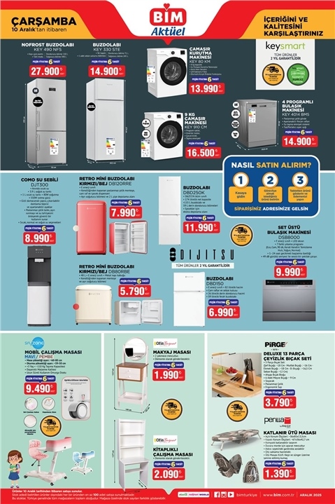 BİM Aktüel 10 Aralık Çarşamba – İndirimli Ürünler Aktüel Kataloğu