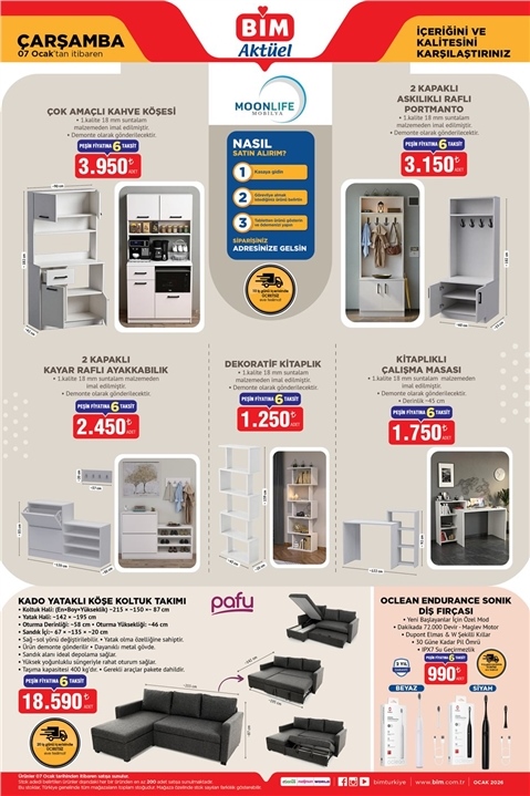 BİM Aktüel 07 Ocak Çarşamba – İndirimli Ürünler Aktüel Kataloğu