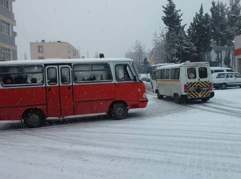 Mersin’de Kar Yağışı O İlçede Okulları Tatil Ettirdi