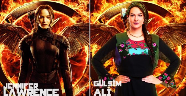 Yeni Dizideki Gülsim Ali Jennifer Lawrence'ın İkizi Gibi Görününce Çok Şaşırttı