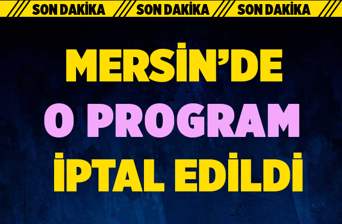 Mersin'de Mustafa Ceceli Konseri İptal Edildi