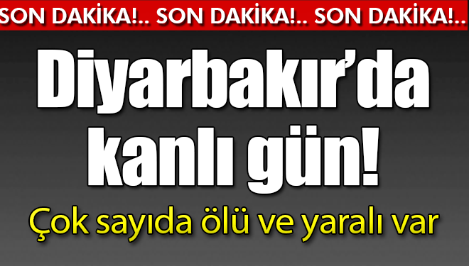 Diyarbakır'da para anlaşmazlığı kanlı bitti : 2 ölü, 3 yaralı