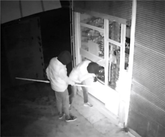 Mersin'de Hırsızlar Güvenlik Kamerasına Takıldı