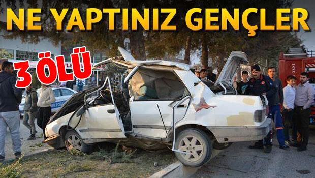 Antalya'da Feci Kaza da 3 Kişi Öldü