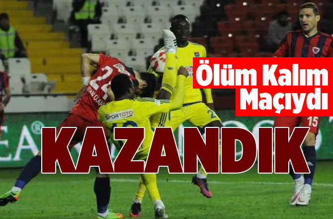 Gaziantep Büyükşehir Belediye Spor-Mersin İdmanyurdu: 1-2