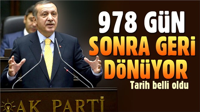 Erdoğan 2 Mayıs Salı günü AK Parti'ye üye olacak