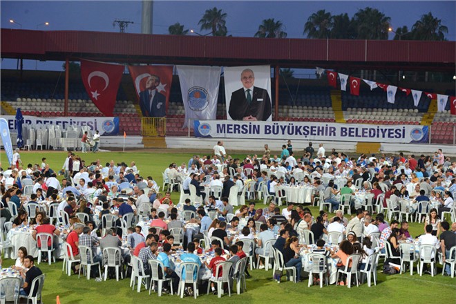 Mersin'de Spor Camiası İftarda Bir Araya Geldi