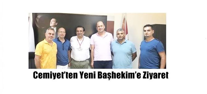 Tarsus Gazeteciler Cemiyeti’nden Yeni Başhekim’e Ziyaret