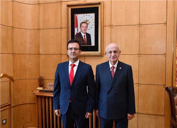 Mersin Birlik Vakfı Başkanı Harun Baştürk'ten TBMM Başkanına Ziyaret