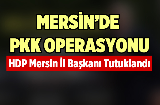 Mersin'de Terör Operasyonu