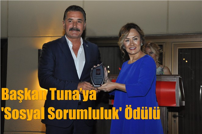 Başkan Tuna’ya 'Sosyal Sorumluluk' Ödülü