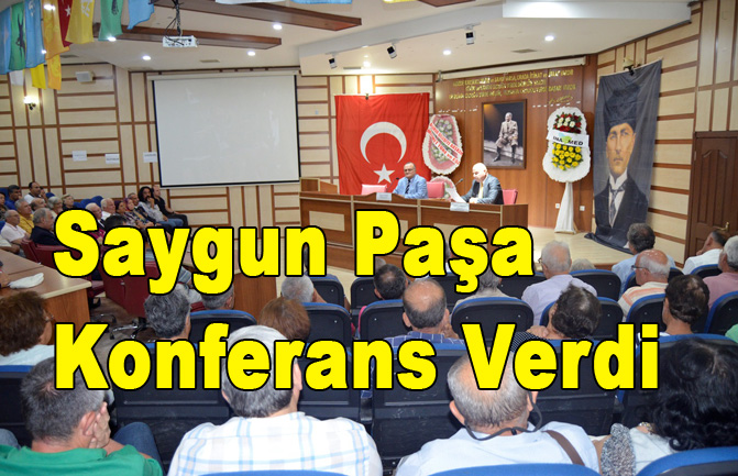 Saygun Paşa Mersin Anamur'da Konferans Verdi