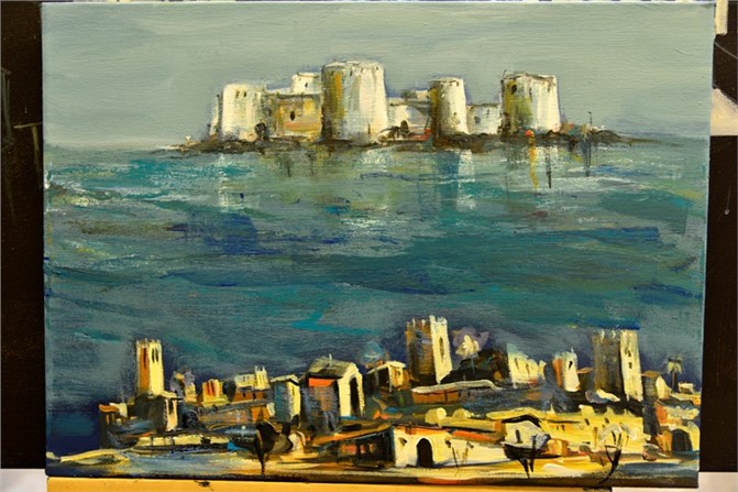 Mersin Sembolleri Tuvallerde Can Buluyor