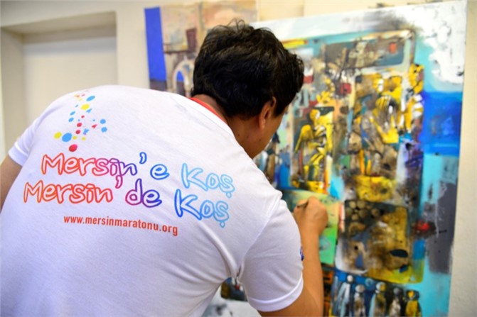 Mersin Sembolleri Tuvallerde Can Buluyor