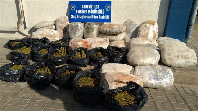 Mersin'de 120 Kilo Uyuşturucu Madde Ele Geçirildi