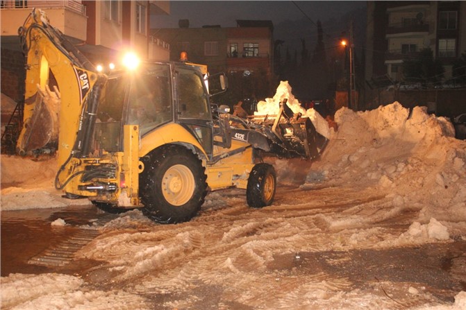 Toroslar'da Kar Teyakkuzu, Aşırı Yağışlara Karşı Çalışmalar Başladı