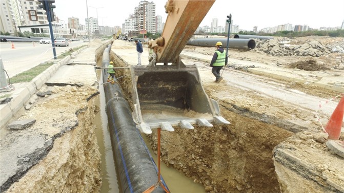 MESKİ Mersin’in Alt Yapısını Güçlendirmeye Devam Ediyor