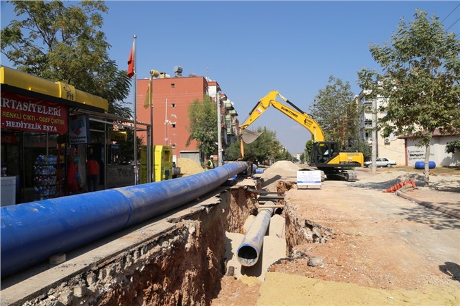 MESKİ Mersin’in Alt Yapısını Güçlendirmeye Devam Ediyor