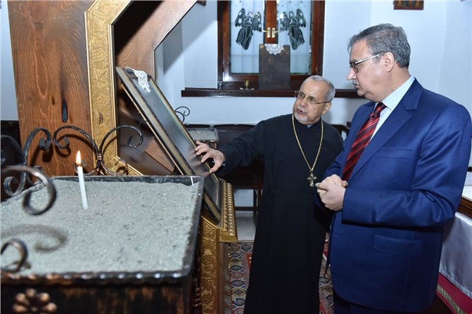 Vali Ali İhsan Su’dan Mersin Ortodoks Kilisesi Ruhani Lideri’ne İade-i Ziyaret