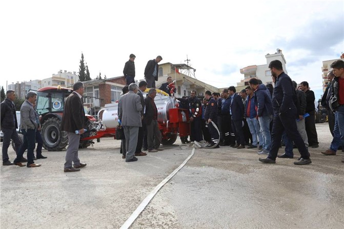 Mersin'de Gönüllü İtfaiyecilik Eğitim Programında 2. Dönem Kısmı Başladı