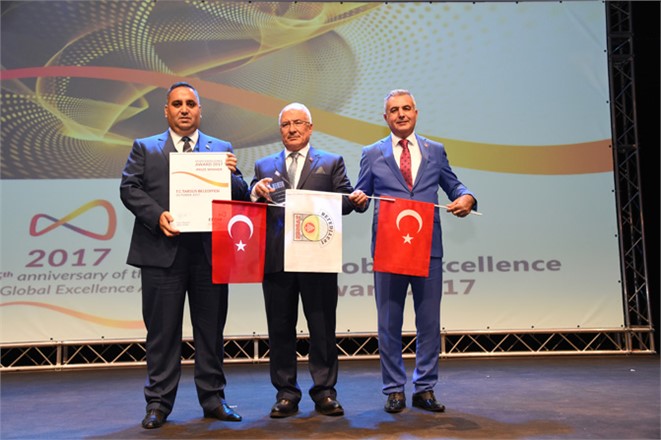 1 Ayda Avrupa ve Türkiye’de Mükemmellik Ödülü Alan Tek Belediye