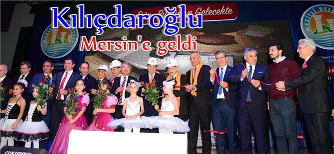 CHP Lideri Kılıçdaroğlu Mersin’e Geldi
