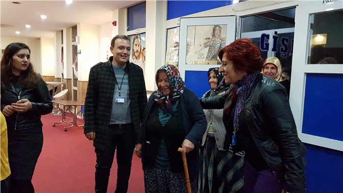 Anamur'da İlk Kez Sinemada Film İzlediler