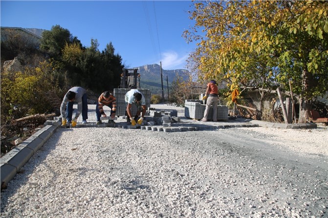 Erdemli Koramşalı’da Hizmet Hız Kesmiyor