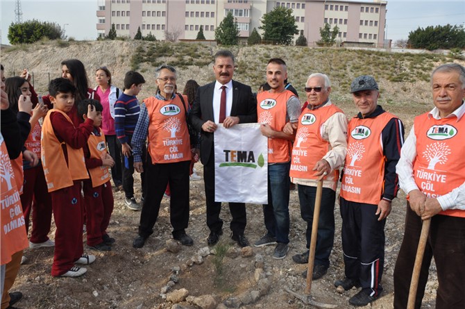 Başkan Tuna; “Dikilen Ağaçlar, Çocuklarımıza ve Gençlerimize Emanet”