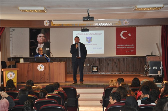 Mersin Emniyetinden Güvenli Eğitim Seminerleri