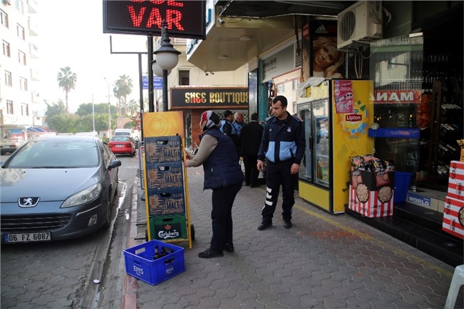 Erdemli’de Kaldırım İşgalleri Sona Erecek