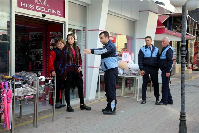 Erdemli’de Kaldırım İşgalleri Sona Erecek