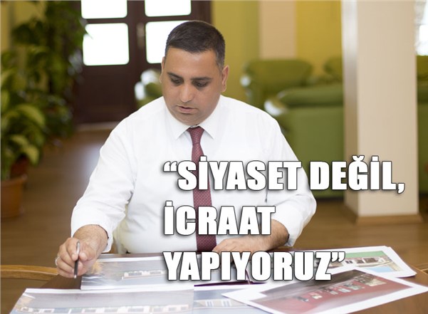 Tarsus Belediye Başkanı Şevket Can "Siyaset Değil, İcraat Yapıyoruz"