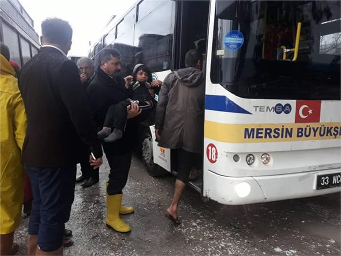 Mersin'de Sel Tehlikesi 