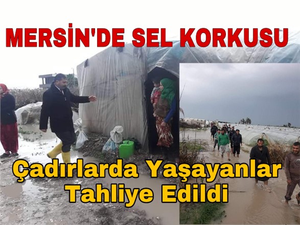 Mersin'de Sel Tehlikesi 