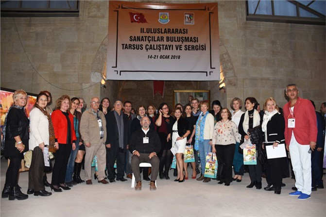 Mersin'de Ressamlar Tarsus İçin Fırçalarını Salladı