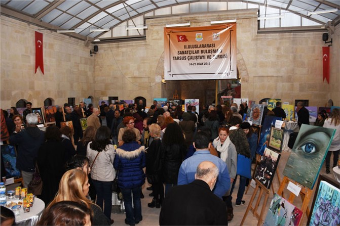 Mersin'de Ressamlar Tarsus İçin Fırçalarını Salladı