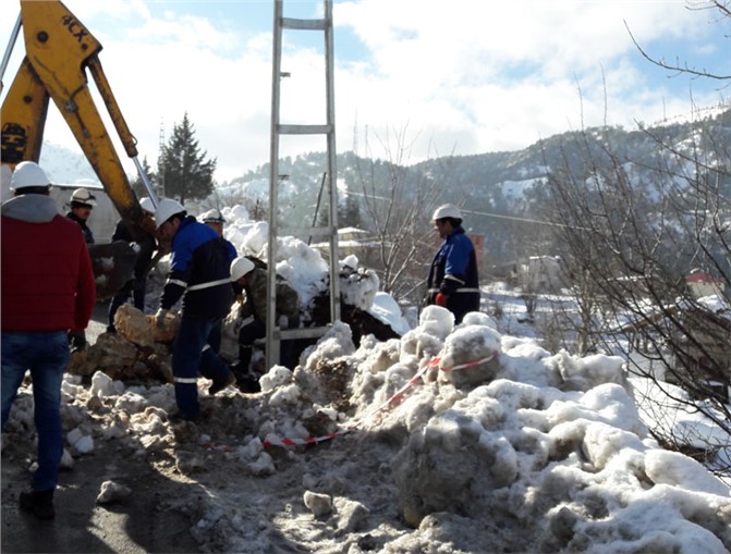 Toroslar EDAŞ, Zorlu Kış Şartlarına Hazır!