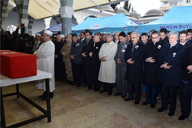 Mersinli Şehit Durmuş Tek’i Son Yolculuğuna Binler Uğurladı