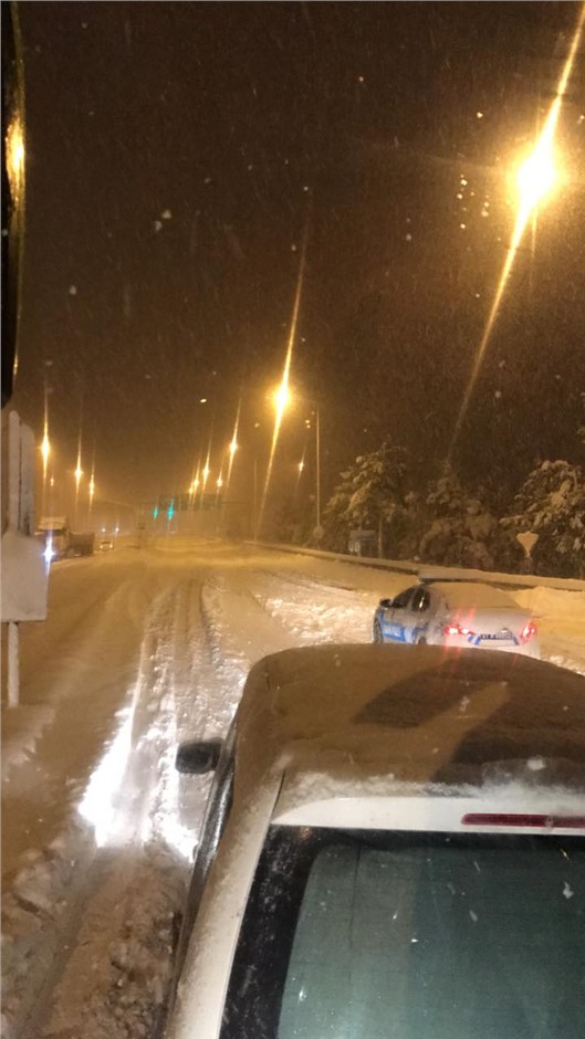 Pozantı ve Tekir'de Yol Durumu, Kar Nedeniyle Yollar Kapalı