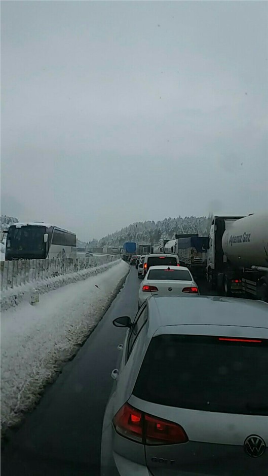Pozantı ve Tekir'de Yol Durumu, Kar Nedeniyle Yollar Kapalı