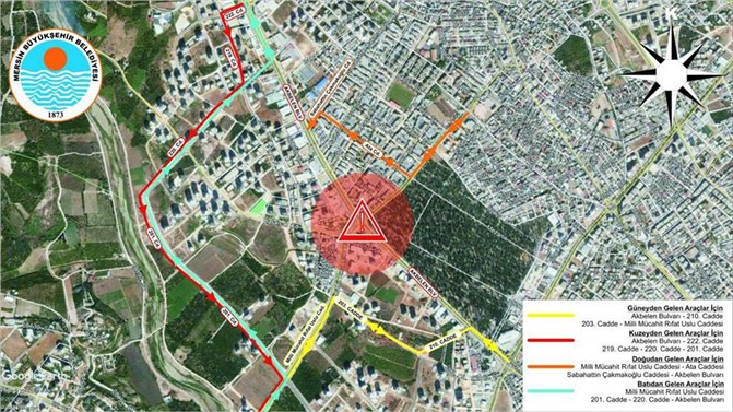 Mersinliler Dikkat! Bu Güzergahları Not Edin