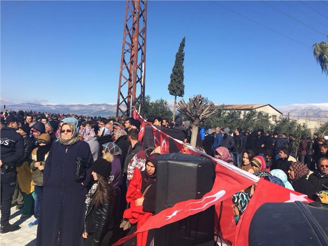 Mersinli Şehit Ali Gümüş Toprağa Verildi