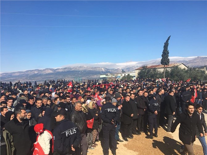 Mersinli Şehit Ali Gümüş Toprağa Verildi