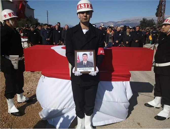 Mersinli Şehit Ali Gümüş Toprağa Verildi