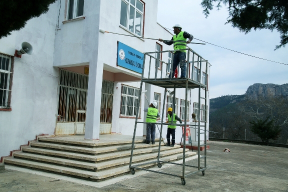 Erdemli'de Okullara Yönelik Hizmetler Son Sürat