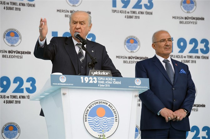 Genel Başkan Devlet Bahçeli Mersin'e Geldi