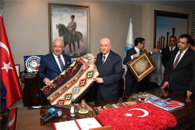 Genel Başkan Devlet Bahçeli Mersin'e Geldi
