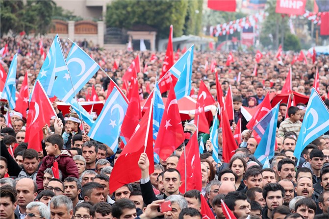 Genel Başkan Devlet Bahçeli Mersin'e Geldi